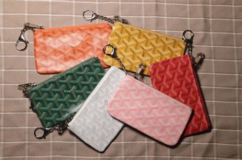 goyard keypouch|Goyard keychain.